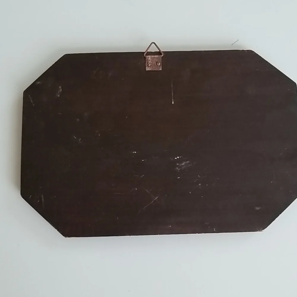 VTG Handcrafted Wood Blackforest House plaque